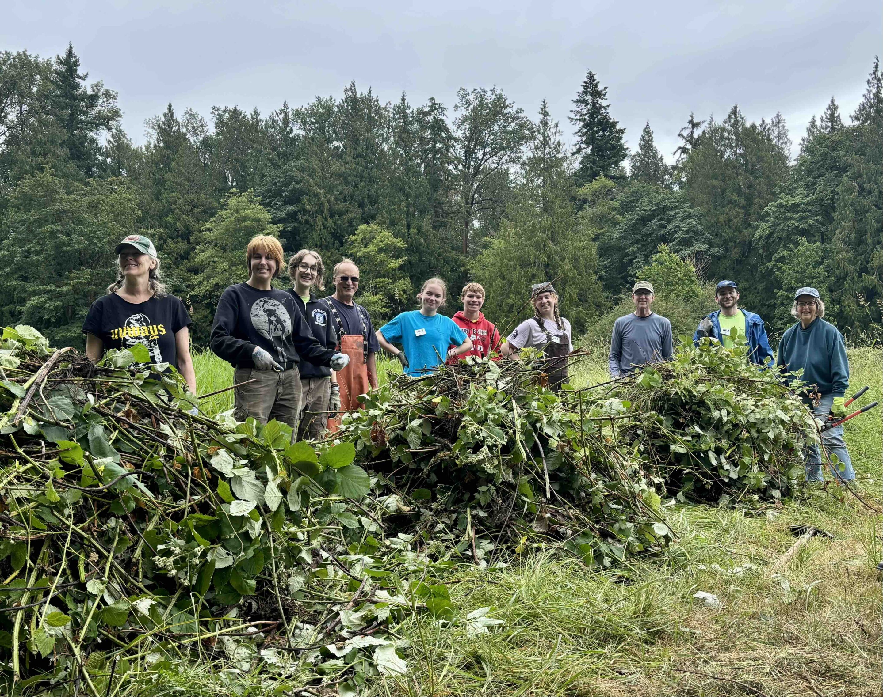 Volunteers at Catalyst Corridor